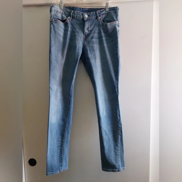 True Religion "Stella" Mid Rise skinny Medium wash stretch jeans size 33 - Picture 7 of 11